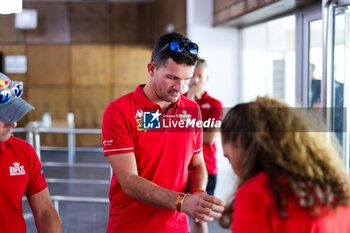 2023-10-11 - LURQUIN Fabian (bel), Bahrain Raid Xtreme, Prodrive Hunter, FIA W2RC, portrait during the Administrative checks and Scrutineering of the Rallye du Maroc 2023, from October 11 to 12, 2023 in Agadir, Morocco - AUTO - RALLYE DU MAROC 2023 - RALLY - MOTORS