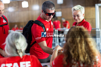 2023-10-11 - TERRANOVA Orlando (arg), Bahrain Raid Xtreme, Prodrive Hunter, FIA W2RC, portrait during the Administrative checks and Scrutineering of the Rallye du Maroc 2023, from October 11 to 12, 2023 in Agadir, Morocco - AUTO - RALLYE DU MAROC 2023 - RALLY - MOTORS