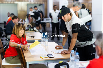 2023-10-11 - BUHLER Sebastien (ger), Hero Motorsports Team Rally, Hero 450, FIM W2RC, portrait during the Administrative checks and Scrutineering of the Rallye du Maroc 2023, from October 11 to 12, 2023 in Agadir, Morocco - AUTO - RALLYE DU MAROC 2023 - RALLY - MOTORS