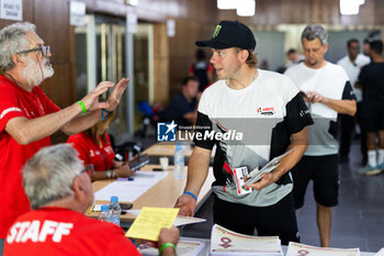 2023-10-11 - BUHLER Sebastien (ger), Hero Motorsports Team Rally, Hero 450, FIM W2RC, portrait during the Administrative checks and Scrutineering of the Rallye du Maroc 2023, from October 11 to 12, 2023 in Agadir, Morocco - AUTO - RALLYE DU MAROC 2023 - RALLY - MOTORS