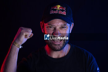 2023-10-12 - LOPEZ CONTARDO Francisco (chi), Red Bull Can-Am Factory Team, Can-Am Maverick X3, FIA W2RC, portrait during the Administrative checks and Scrutineering of the Rallye du Maroc 2023, from October 11 to 12, 2023 in Agadir, Morocco - AUTO - RALLYE DU MAROC 2023 - RALLY - MOTORS