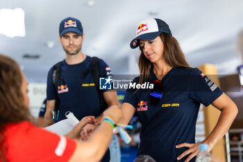 2023-10-12 - GUTIERREZ HERRERO Cristina (spa), Red Bull Can-Am Factory Team, Can-Am Maverick X3, FIA W2RC, portrait during the Administrative checks and Scrutineering of the Rallye du Maroc 2023, from October 11 to 12, 2023 in Agadir, Morocco - AUTO - RALLYE DU MAROC 2023 - RALLY - MOTORS