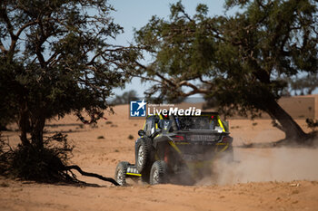 2023-10-13 - 420 GRARRE William (fra), VINCENT Julien (fra), Team Horizon Off-Road, BRP Can-Am Maverick XRS Turbo RR, action during the Prologue of the Rallye du Maroc 2023, on October 13, 2023 in Agadir, Morocco - AUTO - RALLYE DU MAROC 2023 - RALLY - MOTORS