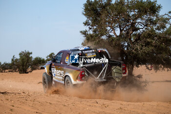 2023-10-13 - 207 CHICHERIT Guerlain (fra), WINOCQ Alex (fra), Overdrive Racing, Toyota Hilux Overdrive, FIA W2RC, action during the Prologue of the Rallye du Maroc 2023, on October 13, 2023 in Agadir, Morocco - AUTO - RALLYE DU MAROC 2023 - RALLY - MOTORS
