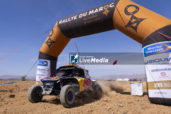 2023-10-14 - 300 GUTHRIE Mitch (usa), WALCH Kellon (usa), Red Bull Off-Road Junior Team USA by BFG, Taurus T3M, FIA W2RC, action during the Stage 1 of the Rallye du Maroc 2023, on October 14, 2023 between Agadir and Zagora, Morocco - AUTO - RALLYE DU MAROC 2023 - RALLY - MOTORS