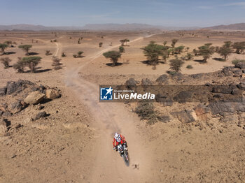 2023-10-14 - 78 BOUVIER Stéphane (fra), Team BS Aventure, Yamaha WR 450 Rally Replica, action during the Stage 1 of the Rallye du Maroc 2023, on October 14, 2023 between Agadir and Zagora, Morocco - AUTO - RALLYE DU MAROC 2023 - RALLY - MOTORS