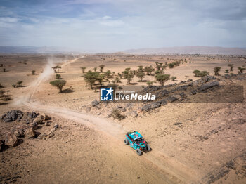 2023-10-14 - 657 GUESSOUS Charid (mar), SKIREDJ Sofia (mar), Africa Rally Team, Can-Am Maverick X3 DS Turbo RR, action during the Stage 1 of the Rallye du Maroc 2023, on October 14, 2023 between Agadir and Zagora, Morocco - AUTO - RALLYE DU MAROC 2023 - RALLY - MOTORS