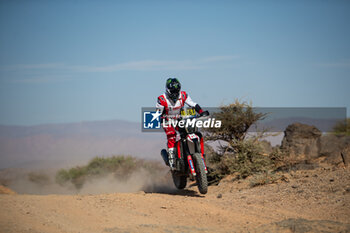 2023-10-14 - 16 BRANCH Ross (bwa), Hero Motorsports Team Rally, Hero 450, FIM W2RC, action during the Stage 1 of the Rallye du Maroc 2023, on October 14, 2023 between Agadir and Zagora, Morocco - AUTO - RALLYE DU MAROC 2023 - RALLY - MOTORS
