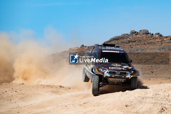 2023-10-14 - 207 CHICHERIT Guerlain (fra), WINOCQ Alex (fra), Overdrive Racing, Toyota Hilux Overdrive, FIA W2RC, action during the Stage 1 of the Rallye du Maroc 2023, on October 14, 2023 between Agadir and Zagora, Morocco - AUTO - RALLYE DU MAROC 2023 - RALLY - MOTORS