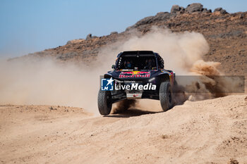 2023-10-14 - 300 GUTHRIE Mitch (usa), WALCH Kellon (usa), Red Bull Off-Road Junior Team USA by BFG, Taurus T3M, FIA W2RC, action during the Stage 1 of the Rallye du Maroc 2023, on October 14, 2023 between Agadir and Zagora, Morocco - AUTO - RALLYE DU MAROC 2023 - RALLY - MOTORS