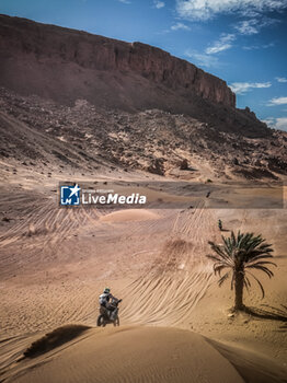 2023-10-15 - 115 ROLAND Adrien (fra), RM Nature et Energie, KTM 450 Rally Replica, action during the Stage 2 of the Rallye du Maroc 2023, on October 15, 2023 around Zagora, Morocco - AUTO - RALLYE DU MAROC 2023 - RALLY - MOTORS