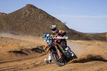 2023-10-16 - 08 PRICE Toby (aus), Red Bull KTM Factory Racing, KTM 450 Rally Factory, FIM W2RC, action during the Stage 3 of the Rallye du Maroc 2023, on October 16, 2023 around Zagora, Morocco - AUTO - RALLYE DU MAROC 2023 - RALLY - MOTORS