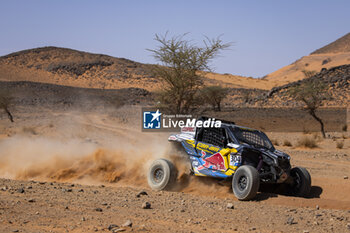 2023-10-16 - 304 LOPEZ CONTARDO Francisco (chi), ORTEGA GIL Diego (spa), Red Bull Can-Am Factory Team, Can-Am Maverick X3, FIA W2RC, action during the Stage 3 of the Rallye du Maroc 2023, on October 16, 2023 around Zagora, Morocco - AUTO - RALLYE DU MAROC 2023 - RALLY - MOTORS