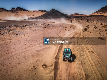 2023-10-16 - 418 ETIENNE Victor (fra), SARREAUD Valentin (fra), Ydeo Competition, BRP Can-Am Maverick XRS Turbo RR, action during the Stage 3 of the Rallye du Maroc 2023, on October 16, 2023 around Zagora, Morocco - AUTO - RALLYE DU MAROC 2023 - RALLY - MOTORS