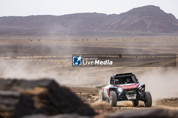 2023-10-17 - 312 AKEEL Dania (sau), PERRY Taye (ger), Wevers Sport, Taurus T3Max, FIA W2RC, action during the Stage 4 of the Rallye du Maroc 2023, on October 17, 2023 between Zagora and Merzouga, Morocco - AUTO - RALLYE DU MAROC 2023 - RALLY - MOTORS