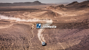 2023-10-17 - 210 KROTOV Denis (kgz), ZHILTSOV Konstantin (isr), Overdrive Racing, Toyota Hilux Overdrive, FIA W2RC, action during the Stage 4 of the Rallye du Maroc 2023, on October 17, 2023 between Zagora and Merzouga, Morocco - AUTO - RALLYE DU MAROC 2023 - RALLY - MOTORS