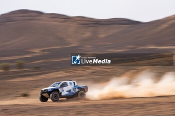 2023-10-17 - 210 KROTOV Denis (kgz), ZHILTSOV Konstantin (isr), Overdrive Racing, Toyota Hilux Overdrive, FIA W2RC, action during the Stage 4 of the Rallye du Maroc 2023, on October 17, 2023 between Zagora and Merzouga, Morocco - AUTO - RALLYE DU MAROC 2023 - RALLY - MOTORS