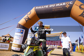 2023-10-18 - 180 KANCIUS Laisvydas (ltu), Story Racing, Yamaha YFM700, FIM W2RC, action during the Stage 5 of the Rallye du Maroc 2023, on October 18, 2023 around Merzouga, Morocco - AUTO - RALLYE DU MAROC 2023 - RALLY - MOTORS