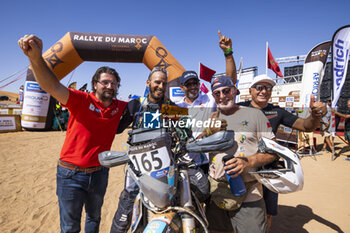 2023-10-18 - 165 ADDAHRI Souleymane (mar), Africa Rallye Team 2023, Husqvarna 450, FIM W2RC, portrait during the Stage 5 of the Rallye du Maroc 2023, on October 18, 2023 around Merzouga, Morocco - AUTO - RALLYE DU MAROC 2023 - RALLY - MOTORS