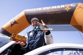 2023-10-18 - 210 KROTOV Denis (kgz), ZHILTSOV Konstantin (isr), Overdrive Racing, Toyota Hilux Overdrive, FIA W2RC, portrait during the Stage 5 of the Rallye du Maroc 2023, on October 18, 2023 around Merzouga, Morocco - AUTO - RALLYE DU MAROC 2023 - RALLY - MOTORS