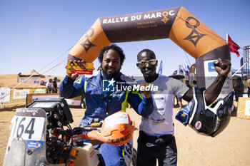 2023-10-18 - 164 JACQUEMAIN Cheikh Yves (sen), Africa Rallye Team 2023, KTM 450 EXC-F, FIM W2RC, portrait during the Stage 5 of the Rallye du Maroc 2023, on October 18, 2023 around Merzouga, Morocco - AUTO - RALLYE DU MAROC 2023 - RALLY - MOTORS