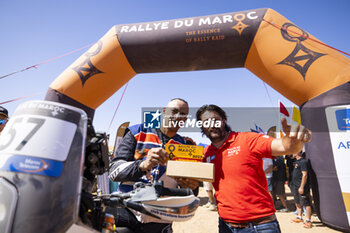 2023-10-18 - NACHMANI Gad (ist), Club Aventura Touareg, KTM 450 Aventura Touareg, portrait during the Stage 5 of the Rallye du Maroc 2023, on October 18, 2023 around Merzouga, Morocco - AUTO - RALLYE DU MAROC 2023 - RALLY - MOTORS