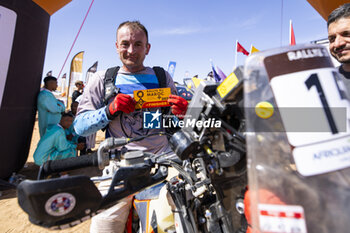 2023-10-18 - KURTAJ Ardit (aut), Xraids Experience, KTM 450 EXC-F, FIM W2RC, portrait during the Stage 5 of the Rallye du Maroc 2023, on October 18, 2023 around Merzouga, Morocco - AUTO - RALLYE DU MAROC 2023 - RALLY - MOTORS