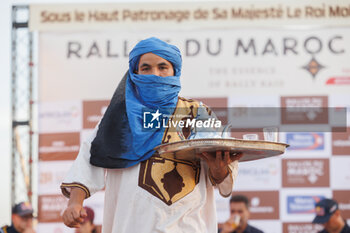 2023-10-18 - during the Prize giving ceremony of the Rallye du Maroc 2023, on October 18, 2023 around Merzouga, Morocco - AUTO - RALLYE DU MAROC 2023 - RALLY - MOTORS