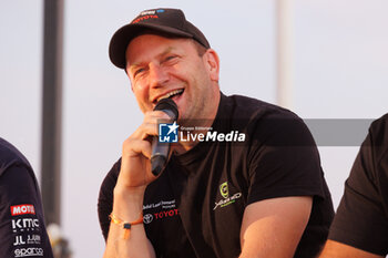 2023-10-18 - GOTTSCHALK Timo (ger), Overdrive Racing, Toyota Hilux Overdrive, FIA W2RC, portrait during the Prize giving ceremony of the Rallye du Maroc 2023, on October 18, 2023 around Merzouga, Morocco - AUTO - RALLYE DU MAROC 2023 - RALLY - MOTORS