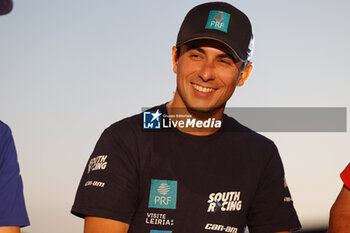 2023-10-18 - FERREIRA Joao (prt), South Racing Can-Am, BRP Can-Am Maverick XRS Turbo RR, FIA W2RC, portrait during the Prize giving ceremony of the Rallye du Maroc 2023, on October 18, 2023 around Merzouga, Morocco - AUTO - RALLYE DU MAROC 2023 - RALLY - MOTORS