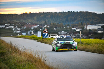 2023-10-25 - Drive Gus Greensmith and Jonas Andersson Toksport Wrt 3,During,Fia World Rally Championship WRC Central European Rally, Face Shakedown Passau ,Germany,25 October 2023. - FIA WORLD RALLY CHAMPIONSHIP WRC CENTRAL EUROPEAN RALLY 2023 - RALLY - MOTORS