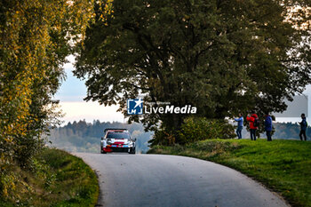 2023-10-25 - The Driver Sebastien Ogier (Fra) and Vincent Landais (Fra) Of Team Toyota Gazoo Racing Wrt,Toyota Gr Yaris Rally1 Hybrid,During,Fia World Rally Championship WRC Central European Rally, Face Shakedown Passau ,Germany,25 October 2023. - FIA WORLD RALLY CHAMPIONSHIP WRC CENTRAL EUROPEAN RALLY 2023 - RALLY - MOTORS