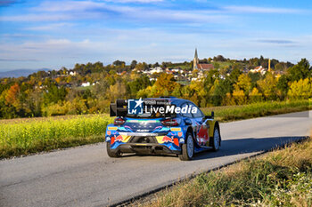 2023-10-25 - The Driver Ott Tanak (Est) and Martin Jarveoja (Est) Of Team M-Sport Ford World Rally Team , Ford Puma Rally1 Hybrid,During,Fia World Rally Championship WRC Central European Rally, Face Shakedown Passau ,Germany,25 October 2023. - FIA WORLD RALLY CHAMPIONSHIP WRC CENTRAL EUROPEAN RALLY 2023 - RALLY - MOTORS