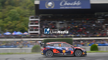 2023-10-26 - The Driver Thierry Neuville (Bel) and Martijn Wydaeghe (Bel) Of Team Hyundai Shell Mobis World Rally Team,Hyundai I20 N Rally1 Hybrid,During,Fia World Rally Championship WRC Central European Rally,They Face SSS Circuit of Klatovy , Prague ,Czech Republic 26 October 2023 - FIA WORLD RALLY CHAMPIONSHIP WRC CENTRAL EUROPEAN RALLY 2023 - RALLY - MOTORS