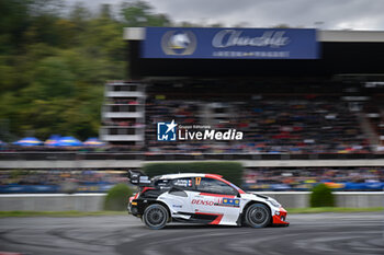 2023-10-26 - The Driver Sebastien Ogier (Fra) and Vincent Landais (Fra) Of Team Toyota Gazoo Racing Wrt,Toyota Gr Yaris Rally1 Hybrid,During,Fia World Rally Championship WRC Central European Rally,They Face SSS Circuit of Klatovy , Prague ,Czech Republic 26 October 2023 - FIA WORLD RALLY CHAMPIONSHIP WRC CENTRAL EUROPEAN RALLY 2023 - RALLY - MOTORS