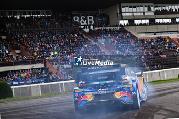 2023-10-26 - During,Fia World Rally Championship WRC Central European Rally,They Face SSS Circuit of Klatovy , Prague ,Czech Republic 26 October 2023 - FIA WORLD RALLY CHAMPIONSHIP WRC CENTRAL EUROPEAN RALLY 2023 - RALLY - MOTORS