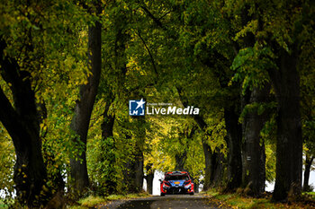 2023-10-27 - The Driver Esapekka Lappi (Fin) and Janne Ferm (Fin) Of Hyundai Shell Mobis World Rally Team, Hyundaii20 N Rally1 Hybrid,During,Fia World Rally Championship Wrc Central European Rally,They Will Face The Second Day Of The Race ,Passau ,Germany,27 October 2023 - FIA WORLD RALLY CHAMPIONSHIP WRC CENTRAL EUROPEAN RALLY 2023 - RALLY - MOTORS
