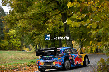 2023-10-27 - The Driver Pierre-Louis Loubet (Fra) And Veillas Benjamin (Fra) M-Sport Ford Wrt, Ford Puma Rally1 Hybrid,During,Fia World Rally Championship Wrc Central European Rally,They Will Face The Second Day Of The Race ,Passau ,Germany,27 October 2023 - FIA WORLD RALLY CHAMPIONSHIP WRC CENTRAL EUROPEAN RALLY 2023 - RALLY - MOTORS