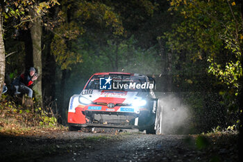 2023-10-27 - The Driver Sebastien Ogier (Fra) and Vincent Landais (Fra) Of Team Toyota Gazoo Racing Wrt,Toyota Gr Yaris Rally1 Hybrid,During,Fia World Rally Championship Wrc Central European Rally,They Will Face The Second Day Of The Race ,Passau ,Germany,27 October 2023 - FIA WORLD RALLY CHAMPIONSHIP WRC CENTRAL EUROPEAN RALLY 2023 - RALLY - MOTORS