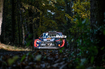 2023-10-27 - The Driver Teemu Suninen (Fin) and Markkula Mikko (Fin) Of Team Hyundai Shell Mobis World Rally Team,Hyundaii20 N Rally1 Hybrid,During,Fia World Rally Championship Wrc Central European Rally,They Will Face The Second Day Of The Race ,Passau ,Germany,27 October 2023 - FIA WORLD RALLY CHAMPIONSHIP WRC CENTRAL EUROPEAN RALLY 2023 - RALLY - MOTORS
