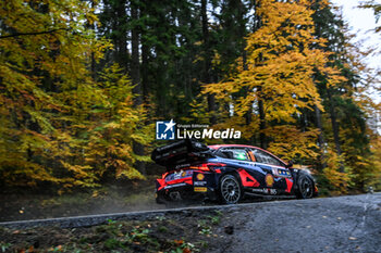2023-10-27 - The Driver Thierry Neuville (Bel) and Martijn Wydaeghe (Bel) Of Team Hyundai Shell Mobis World Rally Team,Hyundai I20 N Rally1 Hybrid,During,Fia World Rally Championship Wrc Central European Rally,They Will Face The Second Day Of The Race ,Passau ,Germany,27 October 2023 - FIA WORLD RALLY CHAMPIONSHIP WRC CENTRAL EUROPEAN RALLY 2023 - RALLY - MOTORS