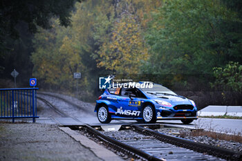 2023-10-27 - The Driver Adrien Fourmaux (Fra)and Alexandre Coria (Fra) Of Team M-Sport Ford World Rally Team , Ford Fiesta Mk Ii,During,Fia World Rally Championship Wrc Central European Rally,They Will Face The Second Day Of The Race ,Passau ,Germany,27 October 2023 - FIA WORLD RALLY CHAMPIONSHIP WRC CENTRAL EUROPEAN RALLY 2023 - RALLY - MOTORS