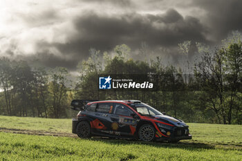 2023-10-28 - The Driver Teemu Suninen (Fin) and Markkula Mikko (Fin) Of Team Hyundai Shell Mobis World Rally Team,Hyundaii20 N Rally1 Hybrid,During,Fia World Rally Championship Wrc Central European Rally,They Will Face The Third day Of The Race ,Passau ,Germany,28 October 2023 - FIA WORLD RALLY CHAMPIONSHIP WRC CENTRAL EUROPEAN RALLY 2023 - RALLY - MOTORS