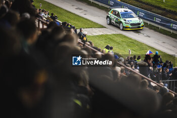 2023-10-26 - 20 Andreas MIKKELSEN (NOR), Torstein ERIKSEN (NOR), SKODA FABIA RS, RC2, Rally2, action during the Central European Rally 2023, 12th round of the 2023 WRC World Rally Car Championship, from October 26 to 29, 2023 in Passau, Germany - AUTO - WRC - CENTRAL EUROPEAN RALLY 2023 - RALLY - MOTORS