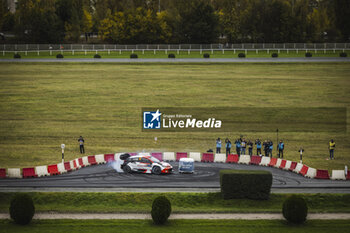 2023-10-26 - 18 Takamoto KATSUTA (JPN), Aaron JOHNSTON (IRL), TOYOTA GAZOO RACING WRT, TOYOTA GR Yaris Rally1 Hybrid, WRC, action during the Central European Rally 2023, 12th round of the 2023 WRC World Rally Car Championship, from October 26 to 29, 2023 in Passau, Germany - AUTO - WRC - CENTRAL EUROPEAN RALLY 2023 - RALLY - MOTORS