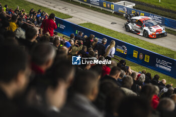 2023-10-26 - 17 Sébastien OGIER (FRA), Vincent LANDAIS (FRA), TOYOTA GAZOO RACING WRT, TOYOTA GR Yaris Rally1 Hybrid, WRC, action during the Central European Rally 2023, 12th round of the 2023 WRC World Rally Car Championship, from October 26 to 29, 2023 in Passau, Germany - AUTO - WRC - CENTRAL EUROPEAN RALLY 2023 - RALLY - MOTORS