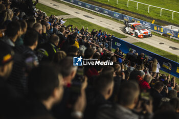 2023-10-26 - 69 Kalle ROVANPERA (FIN), Jonne HALTTUNEN (FIN), TOYOTA GAZOO RACING WRT, TOYOTA Yaris Rally1 Hybrid, WRC, action during the Central European Rally 2023, 12th round of the 2023 WRC World Rally Car Championship, from October 26 to 29, 2023 in Passau, Germany - AUTO - WRC - CENTRAL EUROPEAN RALLY 2023 - RALLY - MOTORS