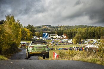 2023-10-27 - 25 Nikolay GRYAZIN (ANA), Konstantin ALEKSANDROV (ANA), TOKSPORT WRT 2, SKODA FABIA RS, RC2, Rally2, action during the Central European Rally 2023, 12th round of the 2023 WRC World Rally Car Championship, from October 26 to 29, 2023 in Passau, Germany - AUTO - WRC - CENTRAL EUROPEAN RALLY 2023 - RALLY - MOTORS