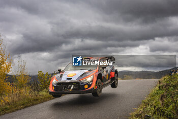 2023-10-27 - 11 Thierry NEUVILLE (BEL), Martijn WYDAEGHE (BEL), HYUNDAI SHELL MOBIS WORLD RALLY TEAM, HYUNDAI I20 N Rally1 Hybrid, WRC, action during the Central European Rally 2023, 12th round of the 2023 WRC World Rally Car Championship, from October 26 to 29, 2023 in Passau, Germany - AUTO - WRC - CENTRAL EUROPEAN RALLY 2023 - RALLY - MOTORS