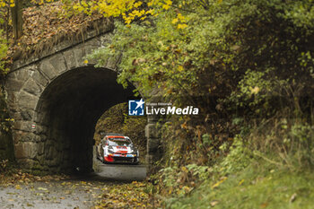 2023-10-27 - 69 Kalle ROVANPERA (FIN), Jonne HALTTUNEN (FIN), TOYOTA GAZOO RACING WRT, TOYOTA Yaris Rally1 Hybrid, WRC, action during the Central European Rally 2023, 12th round of the 2023 WRC World Rally Car Championship, from October 26 to 29, 2023 in Passau, Germany - AUTO - WRC - CENTRAL EUROPEAN RALLY 2023 - RALLY - MOTORS